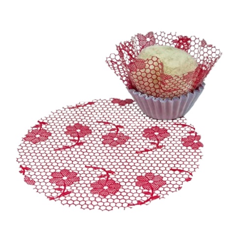 FUNDO DECORADO DAFESTA N7 VERMELHO C/100