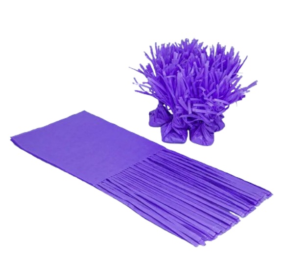 PAPEL BALA FRANJA DAFESTA LILAS C/48