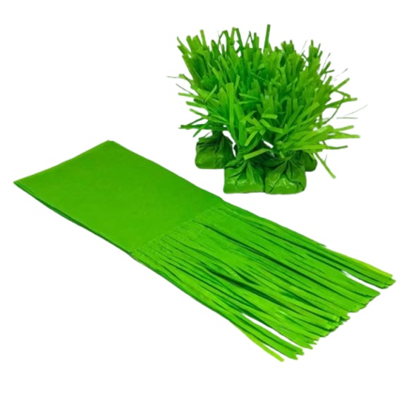 PAPEL BALA FRANJA DAFESTA VERDE FOL C/48