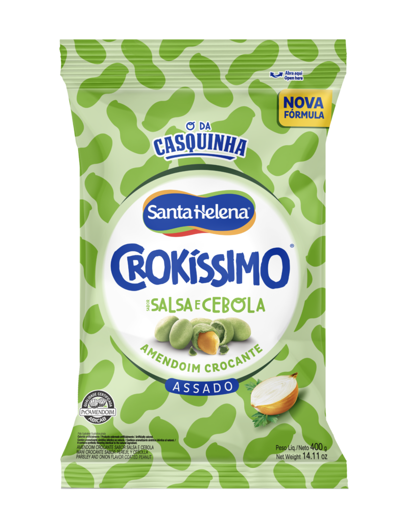 AMENDOIM CROKISSIMO SALSA/CEBOLA 400G