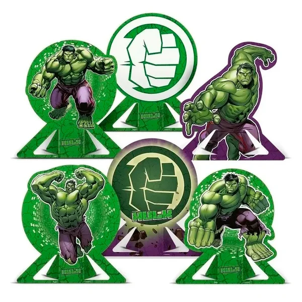 DECORACAO DE MESA REGINA HULK C/6UN