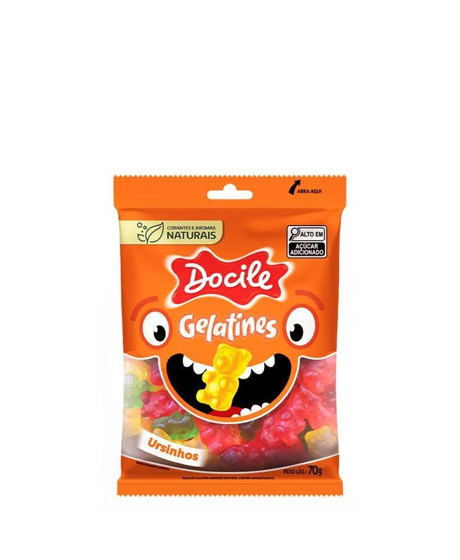 SM GELATINES DOCILE URSOS NAT GELATI 70G