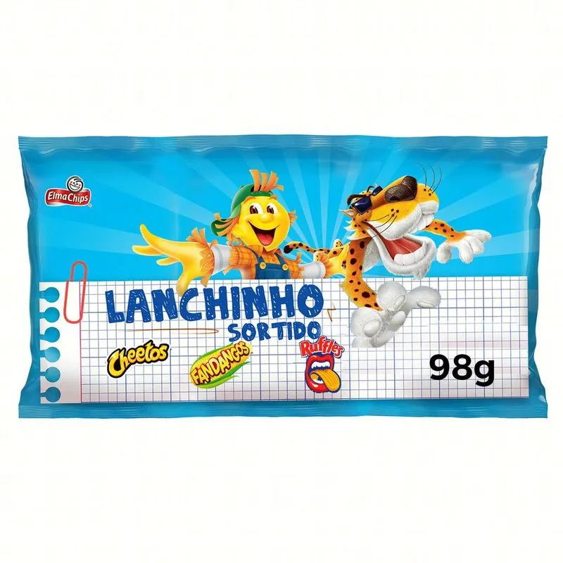LANCHINHO ELMA CHIPS SORTIDO 98G