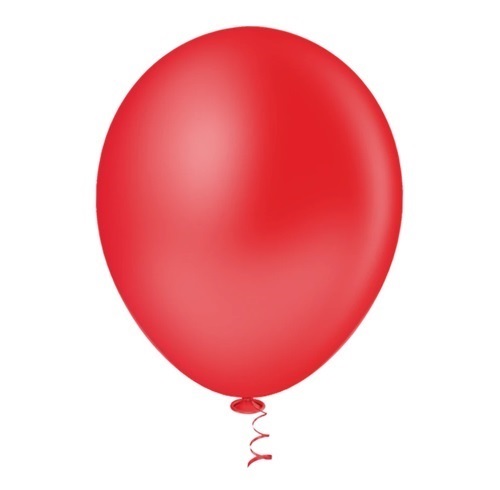 BALAO PIC PIC LISO N8 VERMELHO C/50