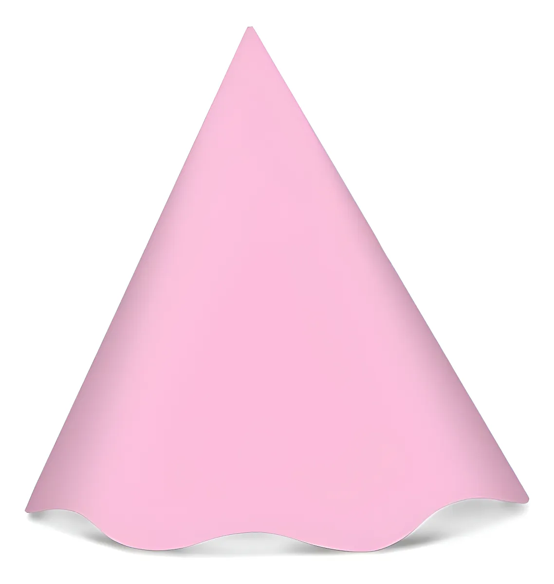 CHAPEU ANIVER REGINA COLOR ROSA BABY C/8
