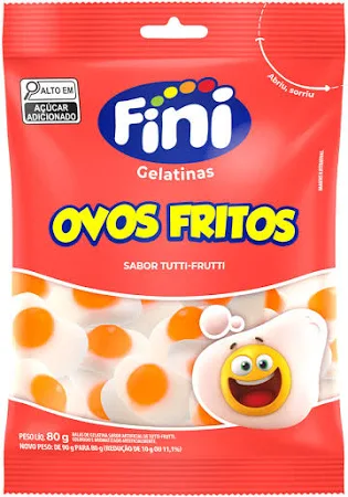 SM FINI OVOS FRITOS GELATINA 80G