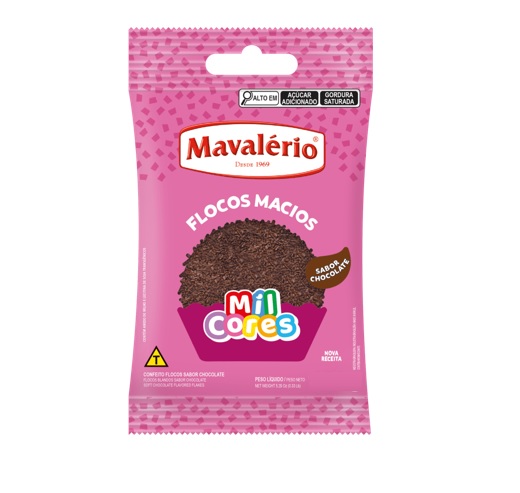 GRANULADO MAVALERIO FLOCOS MAC CHOC 120G