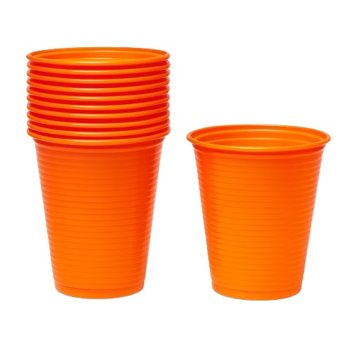 COPO TRIK TRIK 200ML LARANJA C/50