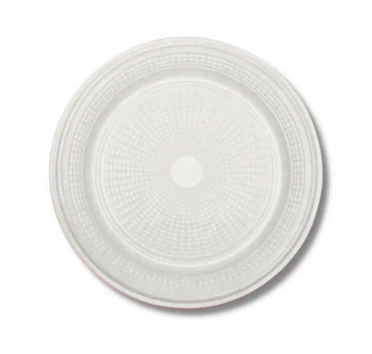 PRATO TRIK TRIK BRANCO 15CM C/10