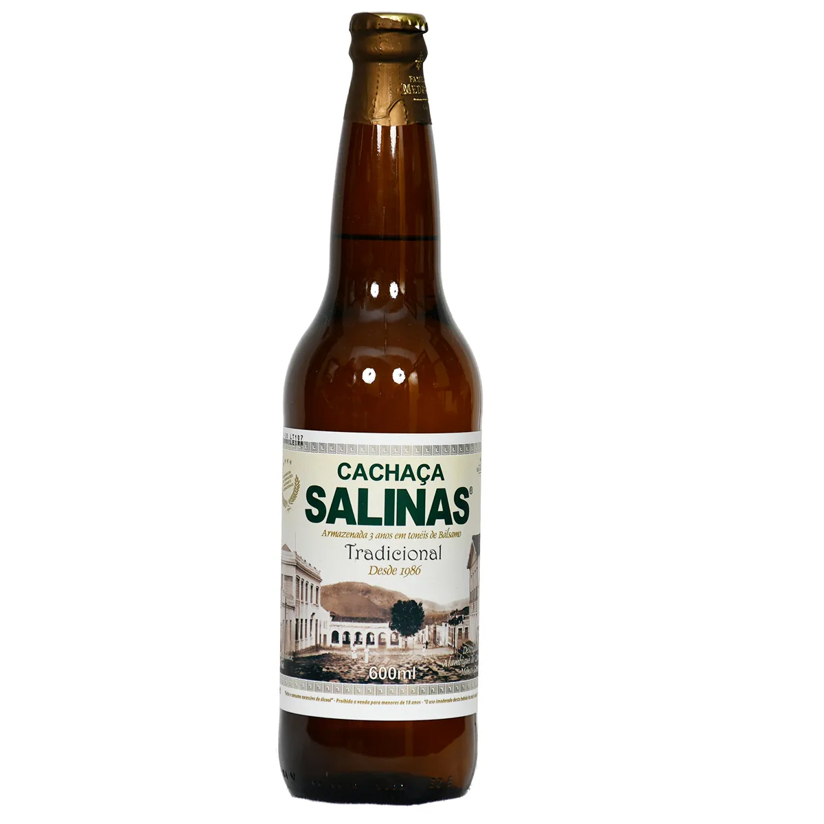 CACHACA SALINAS TRADICIONAL 600ML