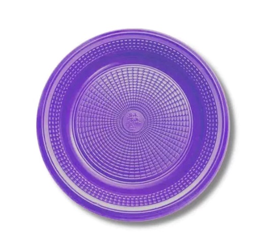 PRATO TRIK TRIK ROXO 15CM C/10