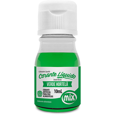 CORANTE MIX LIQ VERDE HORTELA 10ML