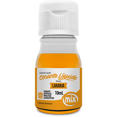 CORANTE MIX LIQ LARANJA 10ML