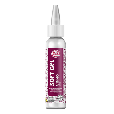 CORANTE MIX SOFTGEL 25G VINHO BORDO