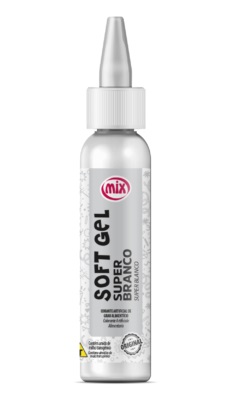 CORANTE MIX SOFTGEL 25G BRANCO LEITE