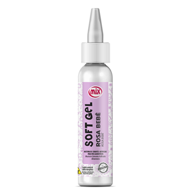 CORANTE MIX SOFTGEL 25G ROSA BEBE