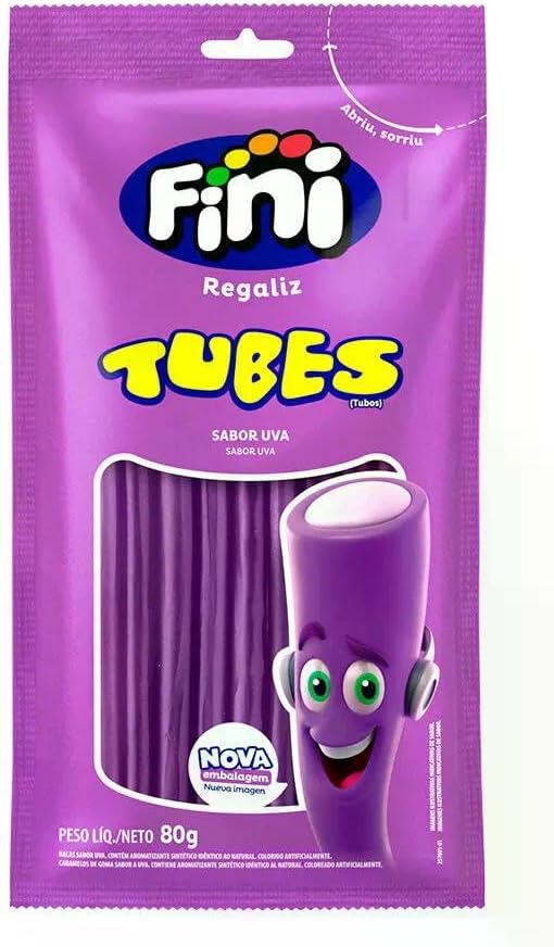 SM TUBES FINI UVA 80G