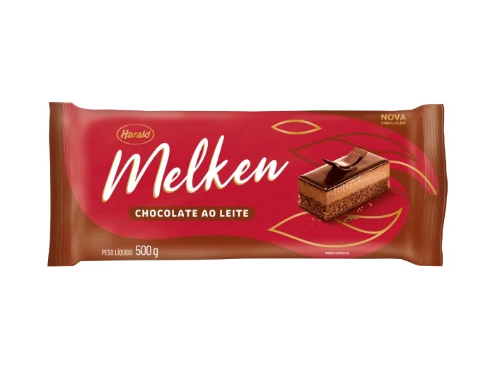 CHOC BARRA HARALD MELKEN LEITE 500G