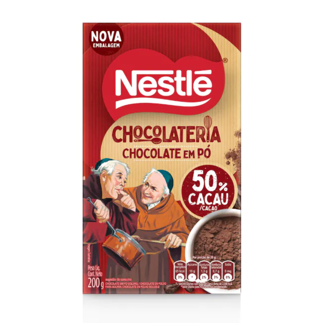 CHOC EM PO NESTLE SOLUVEL 50% CACAU 200G