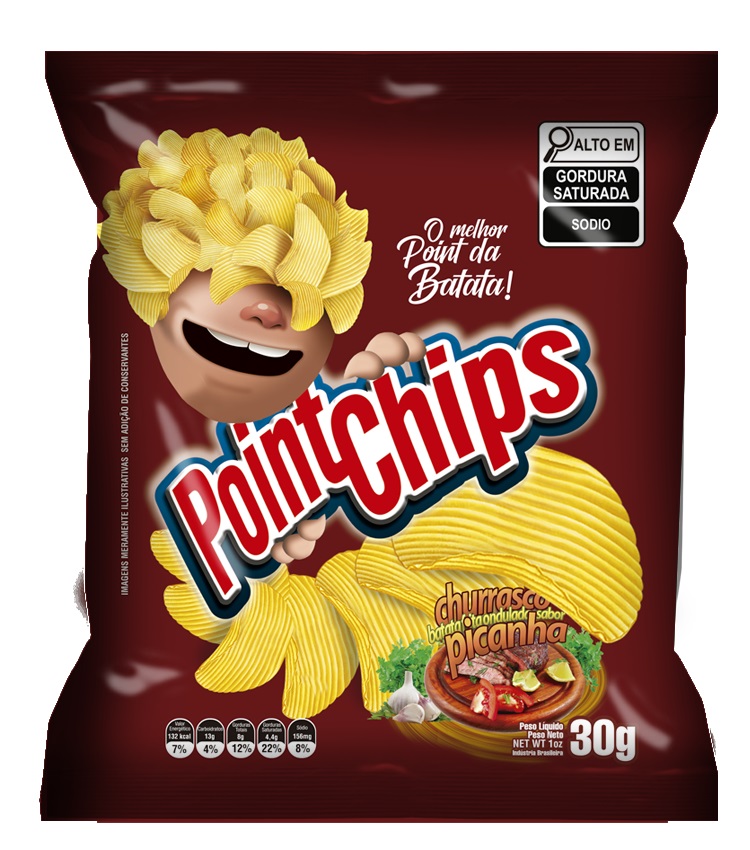 BATATA POINTCHIPS 30G CHURRASCO
