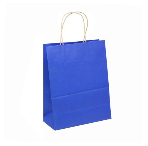SACO PAPEL LULE AZUL BIC 18X09X24CM C/10