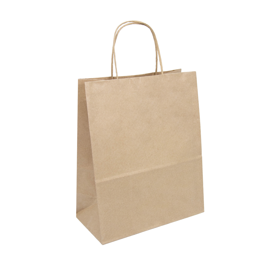 SACO PAPEL LULE KRAFT 18X09X24CM C/10