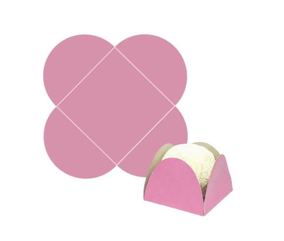 PORTA BOMBOM DAFESTA ROSA BEBE C/50
