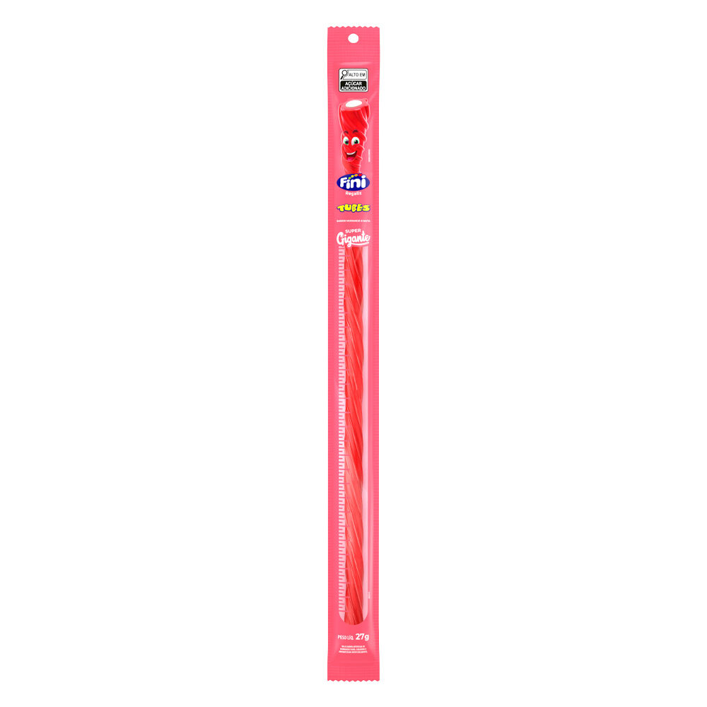 TUBES FINI GIGANTE MORANGO 27G