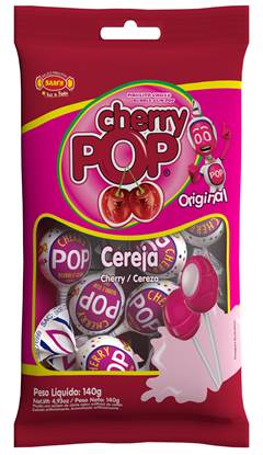 PIR CHERRY POP VAREJO CEREJA 140G